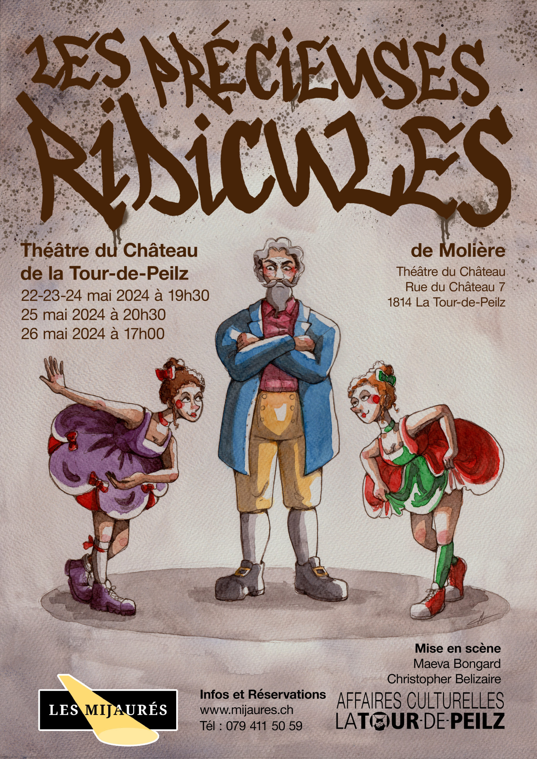 Les Précieuses Ridicules Théâtre Du Château 